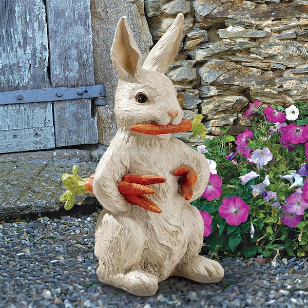 Design Toscano Carotene the Bunny Rabbit Garden Statue EU1054 | Zoro